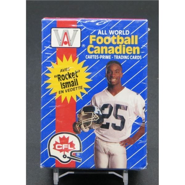 All World Canadian Football Factory Sealed "French Edition"