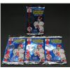 Image 1 : 4 Sealed Packs Of All World Canadian Football Cards 9 Cards Per Pack