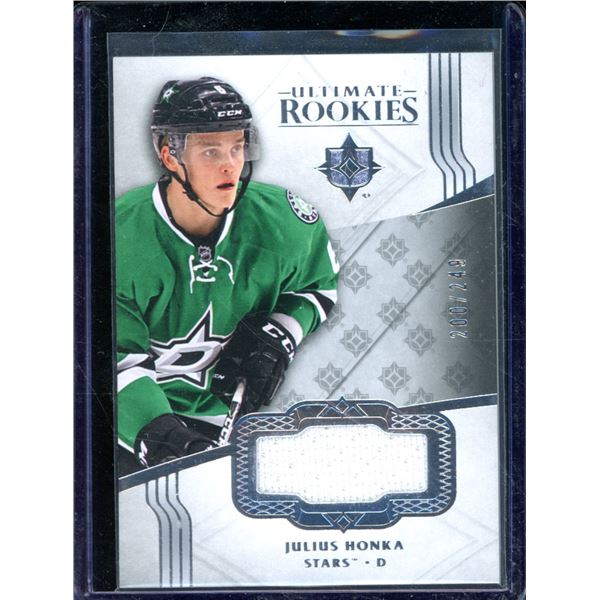 2016-17 Ultimate Collection Silver #134 Julius Honka Jersey 200/249