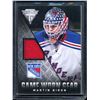 Image 1 : 2013-14 Panini Titanium Game Worn Gear Patch #GGMBI Martin Biron 18/25