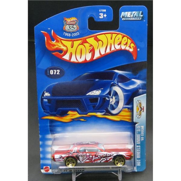 2002 Hot Wheels '68 Cougar Hot Wheels Anime Car