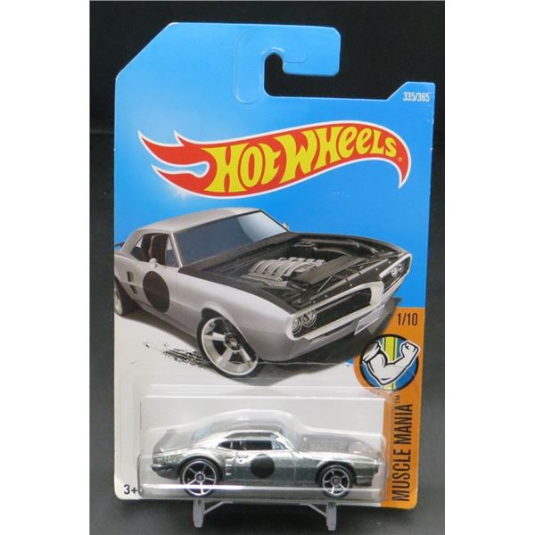 2015 Hot Wheels Muscle Mania Custom '67 Pontiac Firebird Silver