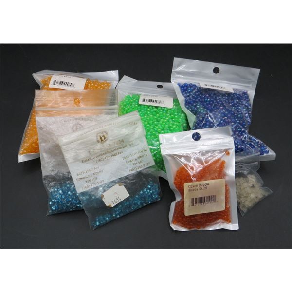 Lot Of Various Crafting Beads Various Colours & Types