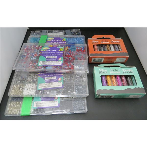 Large Lot Of Glass Beads For Crafting/Jewelry Making