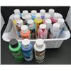 Image 1 : Lot Of Crafters Acrylic Paints Various Colours