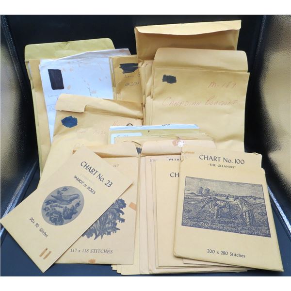 Huge Lot Of Vintage Crochet Patterns