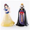 Image 1 : A Set of Snow White and Evil Queen Salt and Pepper Shakers.