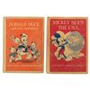 Image 1 : A Pair of Mickey and Donald Duck Books.
