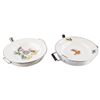 Image 2 : A Pair of Disney Children's Warmer Plates.