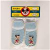 Image 2 : Mickey Mouse Club Knit Baby Booties.