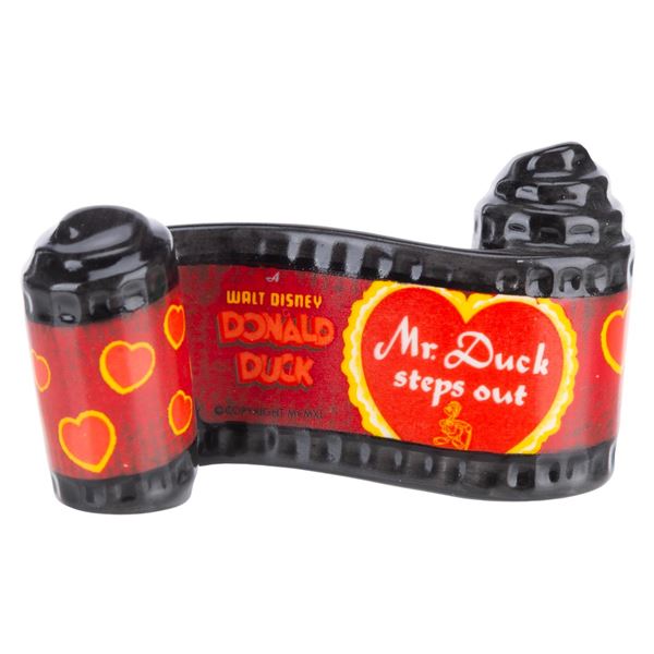 A WDCC "Mr. Duck Steps Out" Title Scroll.