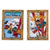 Image 1 : A Pair of Classic Mickey and Donald Cartoon Poster Pins.
