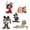Image 1 : A Collection of Early Mickey and Pluto Pins.
