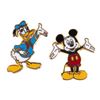Image 1 : A Pair of Tiny Mickey and Donald Pins.