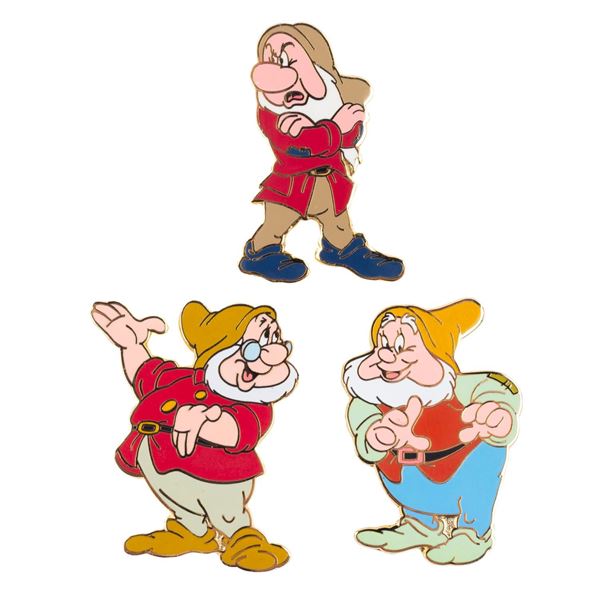 A Trio of Dwarfs Pins.