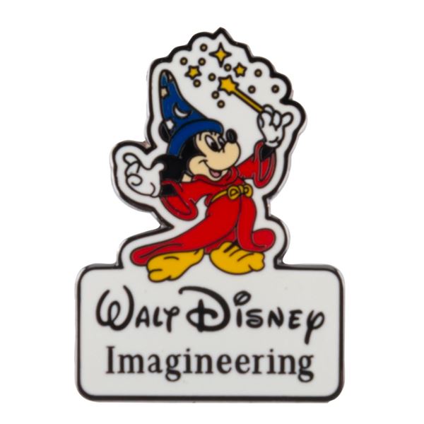 A Walt Disney Imagineering Sorcerer Mickey Pin.