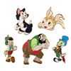 Image 1 : A Set of "Pinocchio" Pins.
