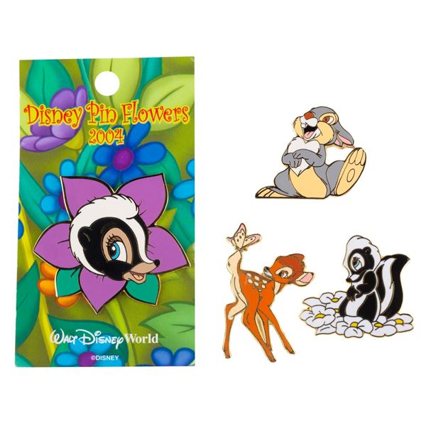 A Collection of "Bambi" Pins.