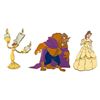 Image 1 : A Set of "Beauty and the Beast" Pins.