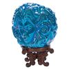 Image 2 : A Trader Sam's Blue Madam Leota Tiki Mug with Stand.