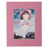 Image 1 : A Mr. Toad as "Pinkie" Matted Greeting Card.