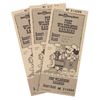 Image 1 : Three Fort Wilderness Railroad Tickets.