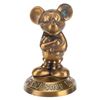 Image 1 : A Brass Mickey Mouse Figurine.