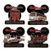 Image 1 : A Set of Walt Disney World Transportation Pins.