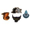 Image 1 : A Set of Walt Disney World Fantasmic! Villain Pins.