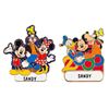 Image 1 : A Pair of "Sandy" Disney Character Name Pins.