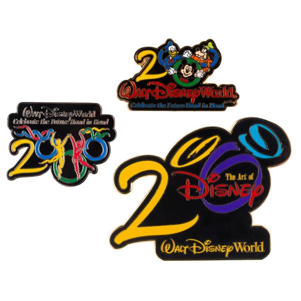 A Trio of Walt Disney World Celebrate the Future Pins.