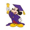 Image 1 : A Mickey Mouse Graduation Pin.