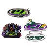 Image 1 : A Set of Pleasure Island Pins.
