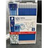 Image 1 : Staedtler Norica Pencil Set with Sharpener and Erasers, 101 Pieces