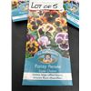 Image 2 : 5 Mr. Fothergill’s Pansy Pensee Super Chalon Flower Seed Packs