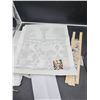 Image 2 : Giraffe-Themed Paint By Numbers Kit with Supplies