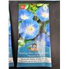 Image 2 : Mr. Fothergill’s Morning Glory ‘Heavenly Blue’ Flower Seeds (5 Packs)
