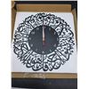 Image 2 : Wall Clock with Arabic Calligraphy and Battery-Powered Movement