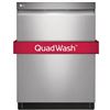 Image 2 : LG 24 in. Stainless-steel Built-in Top Control Dishwasher with Adjustable Third-level Rack