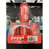 Image 2 : Poppi Soda 12-Pack of 355ml Cans – Classic Cola Flavor