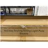 Image 2 : Holiday Styling String Light Poles, 9-Foot, Double Pack