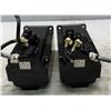 Image 4 : (2) Mitsubishi #HF-KP73BK AC Servo Motors