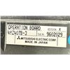 Image 6 : Mitsubishi #4YZ407B-3 Operation Board
