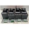 Image 2 : Lot of (4) Mitsubishi Base Units w/Power Supplies & Modules