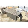 Image 2 : PARAMOUNT MODEL FTP19126 45X31X25" FIRE TABLE WITH CONVERTIBLE BURNER IN BOX