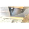 Image 3 : GREY WOOD 2 DOOR 2 DRAWER WHITE GRANITE TOP SINGLE SINK BATHROOM VANITY WITH SINK 47"W X 20 1/2"D X