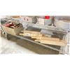Image 1 : 4 WOODEN ROLLING PINS AND WOODEN CRATE WITH MINI COLANDERS