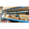 Image 1 : LARGE SELF LOT OF ASSORTED SIZED WOODEN CRATES AND BASKETS