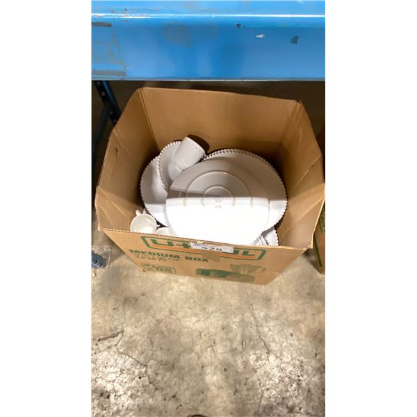 BOX OF ASSORTED COSTA NOVA DISHWARE