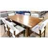 Image 2 : NORTHRIDGE HOME 7 PIECE DINING SET TABLE APPROX 75X40"